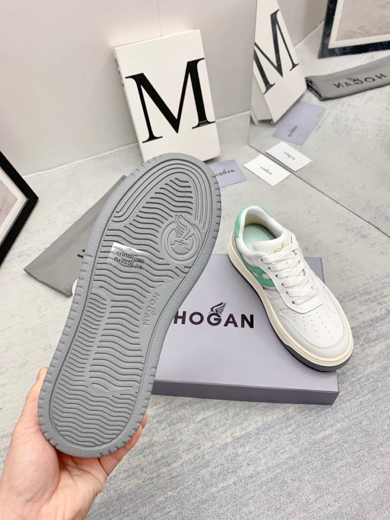 Hogan H630 Green White Grey - vstockx