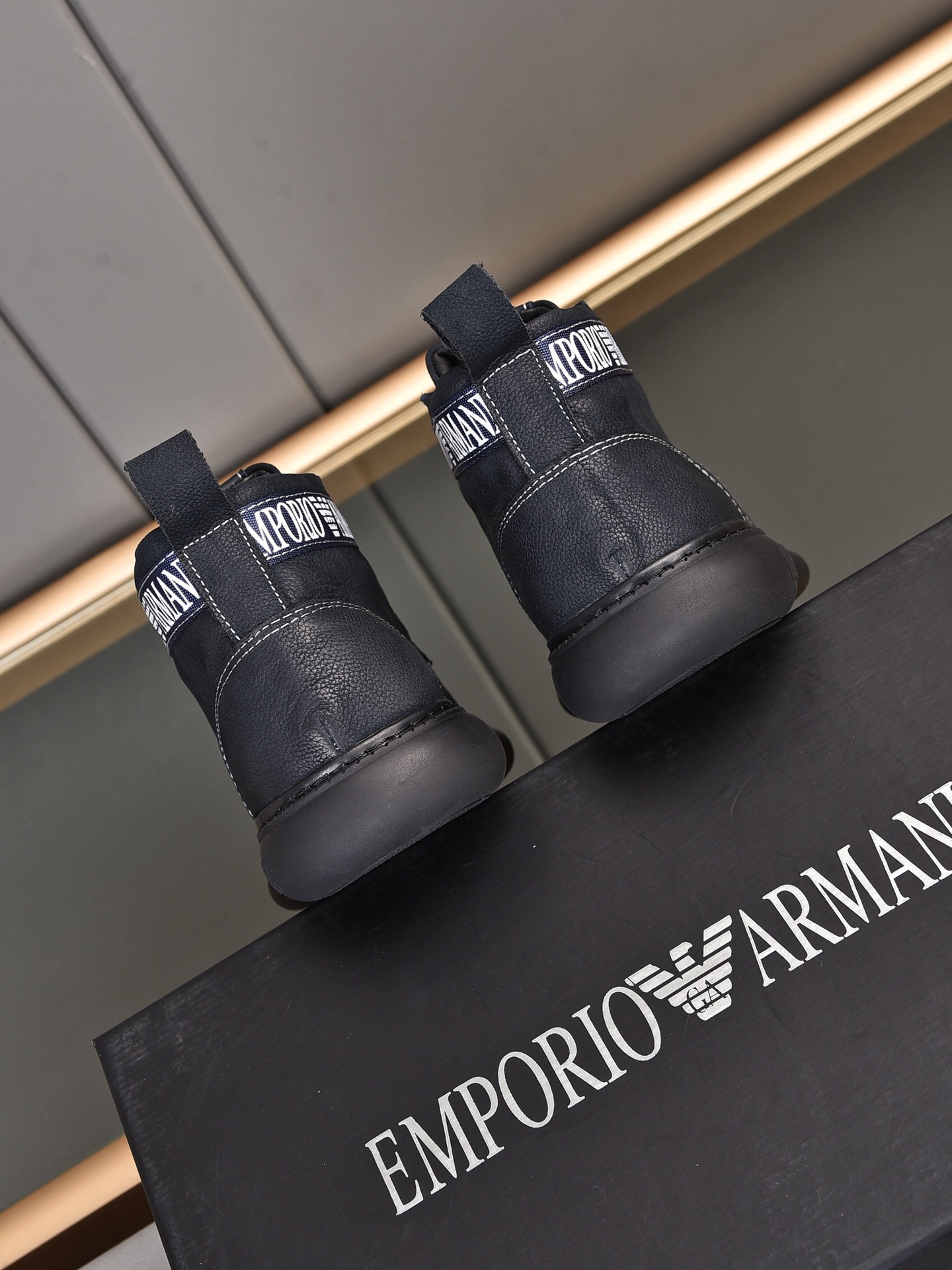 Armani High Top Sneaker 6 - vstockx