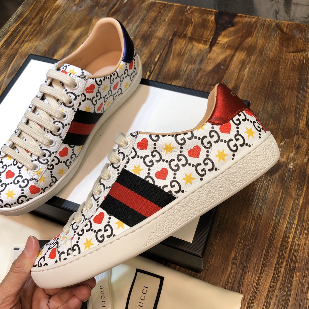 Gucci Ace embroidered sneaker 60 - vstockx