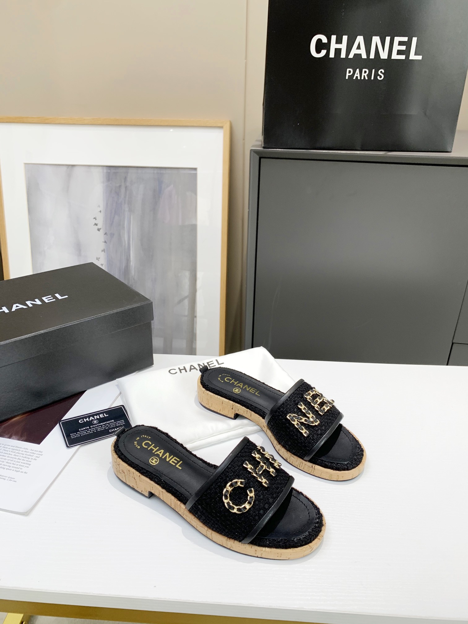 Chanel Slides 24 - vstockx