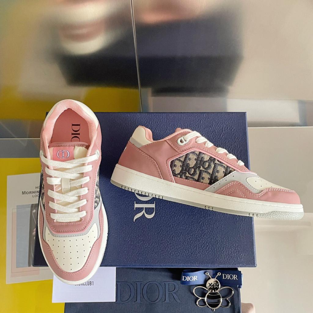 Dior B27 Low Top Pink Cream - vstockx