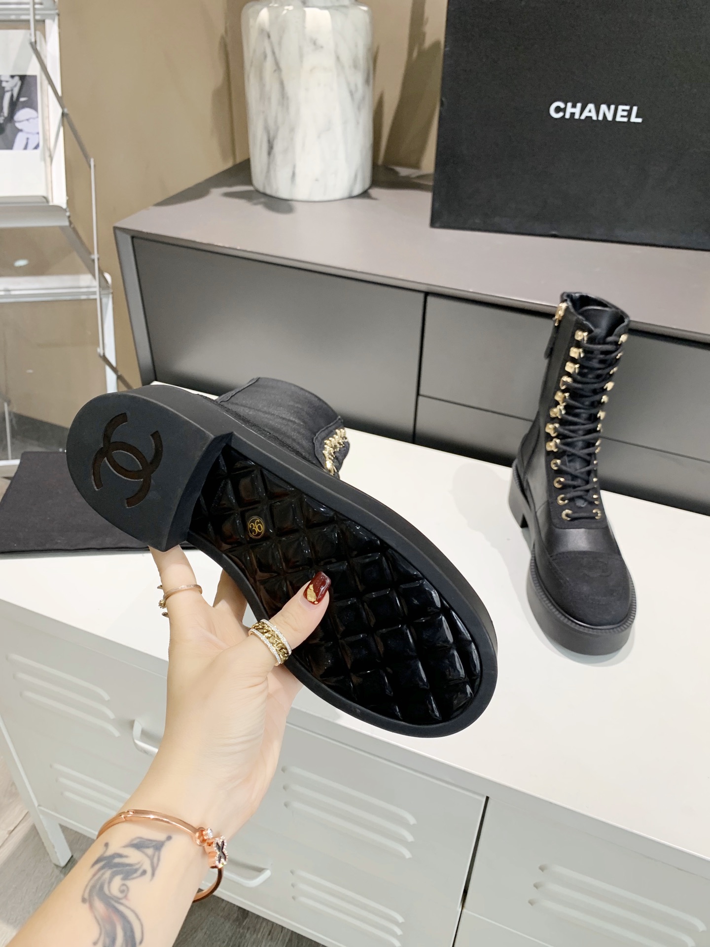 Chanel Boots 1 - vstockx