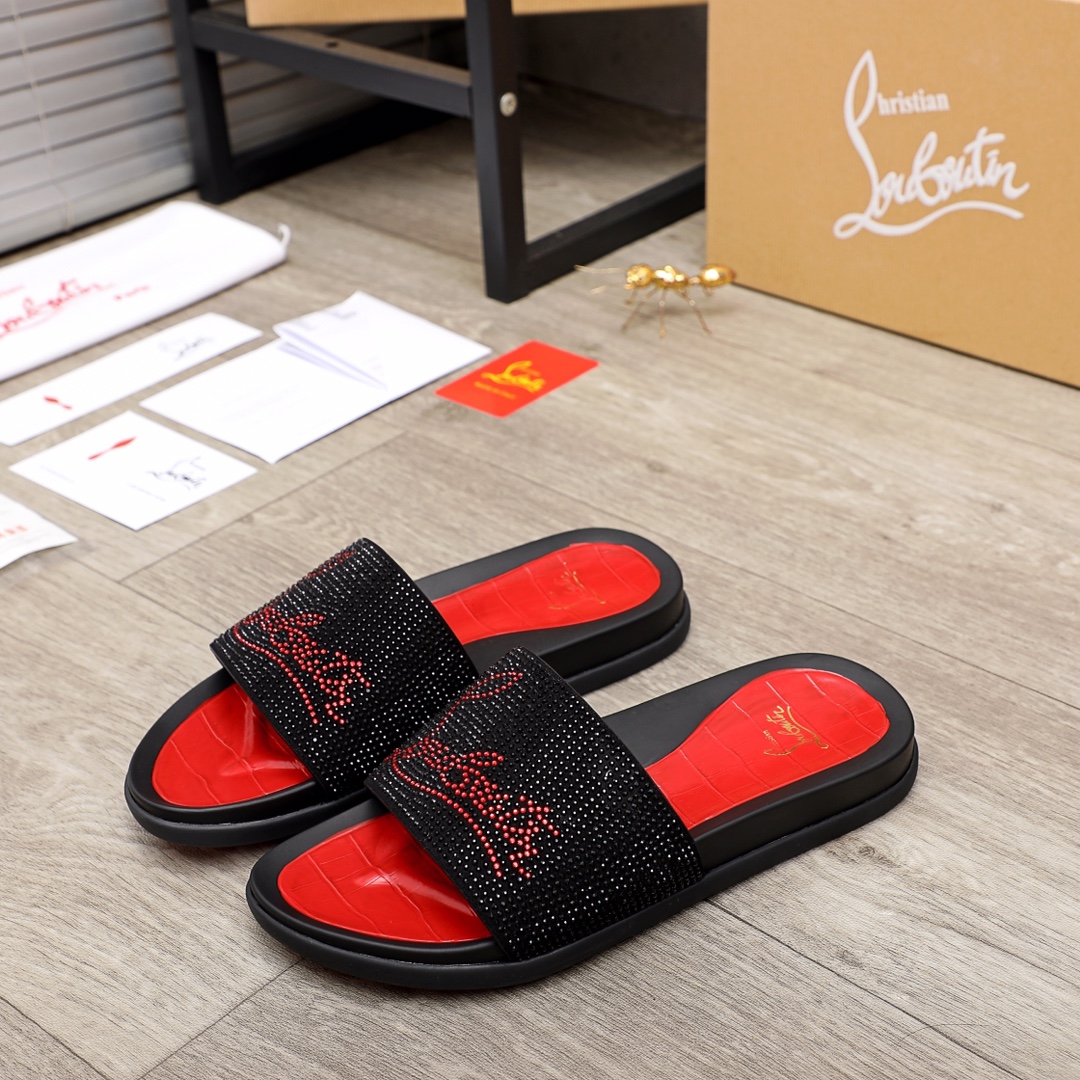 Christian Louboutin Loubi Flip 6 - vstockx