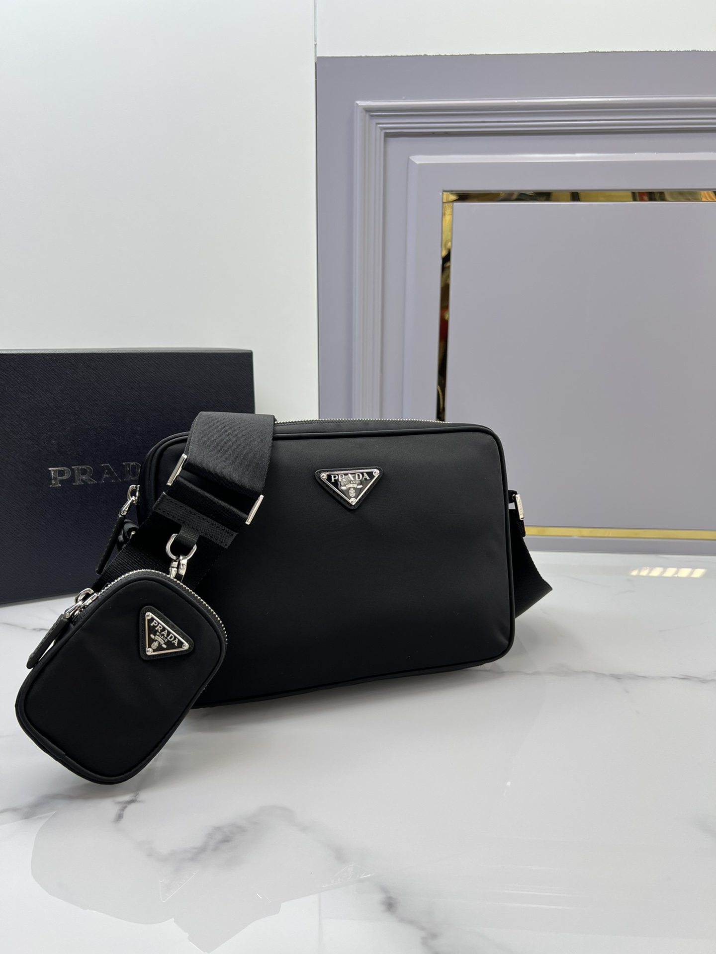 handbags prada 2VH142 25*19*7 - vstockx