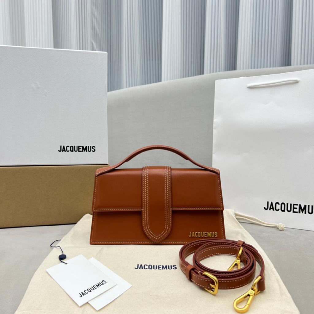 Jacquemus bamnino 2056 Large size: 24x13x7cm Small size: 18x6x7cm - vstockx