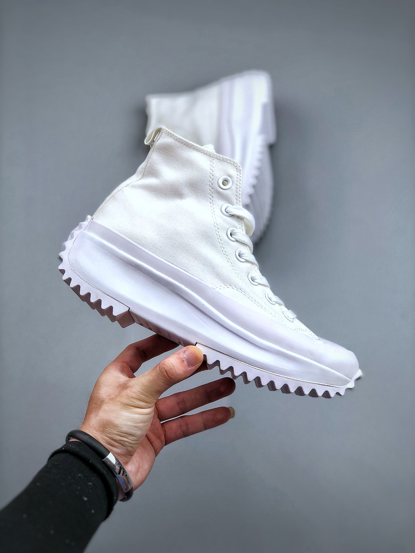 Converse Run Star Hike Hi Triple White - vstockx