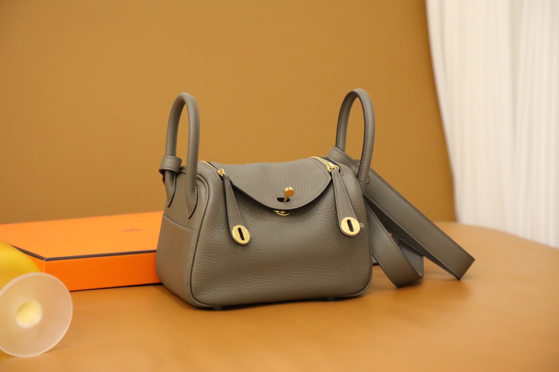 Handbags Hermes Lindy mini tc - vstockx