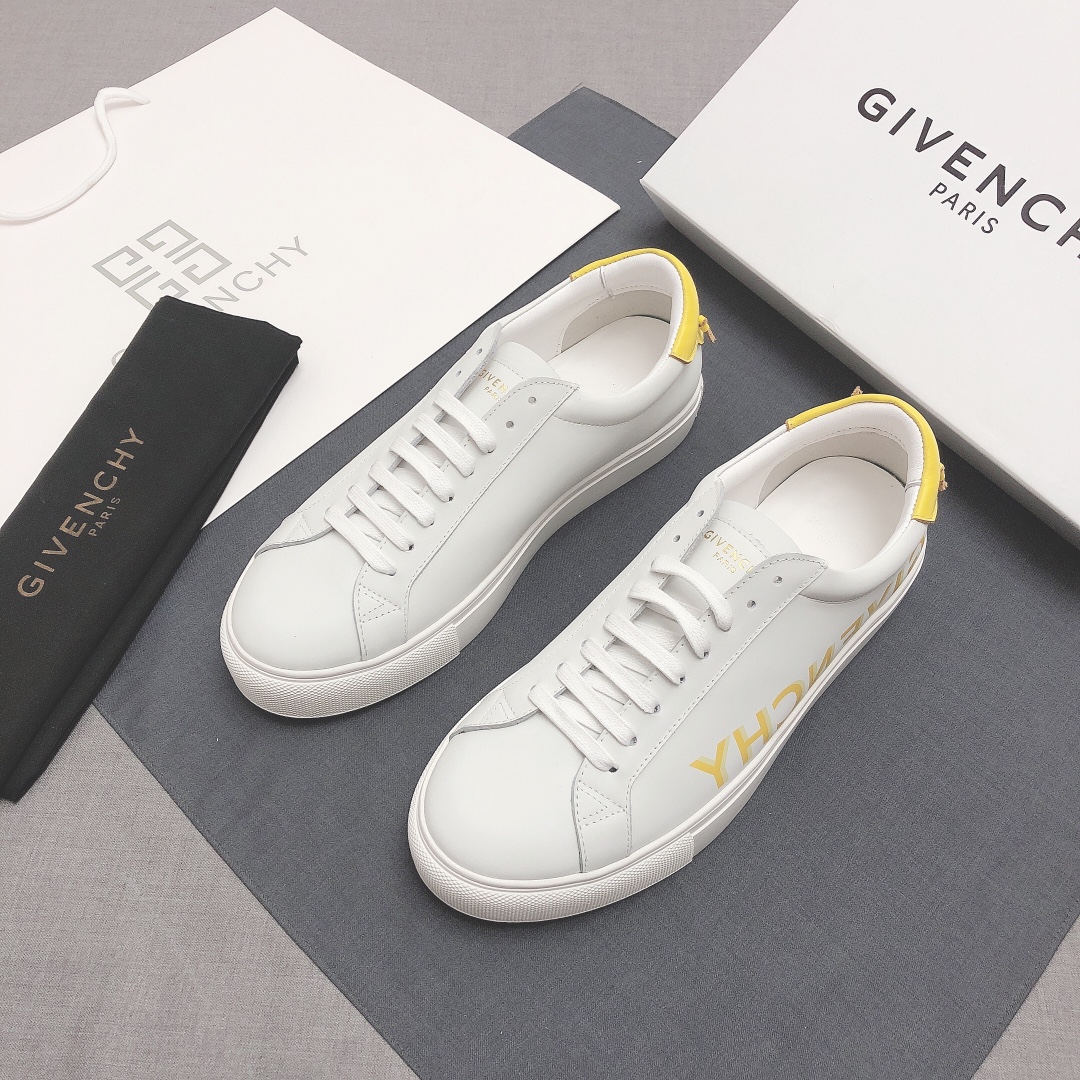 Givenchy Urban Street Logo-print Leather Sneakers 49 - vstockx