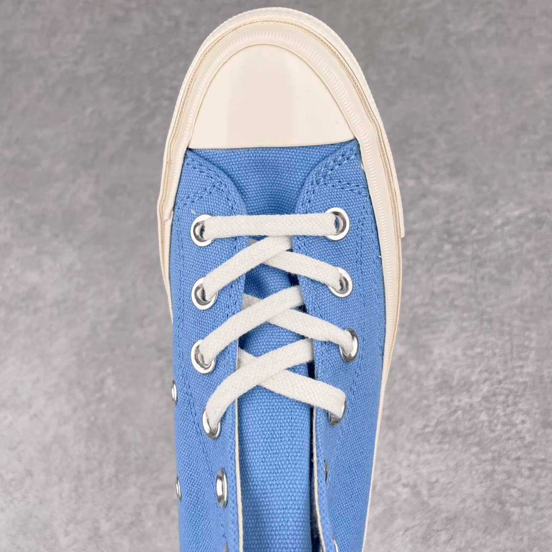 Converse Chuck Taylor All-Star 70s Hi Comme des Garcons Play Bright Blue - vstockx