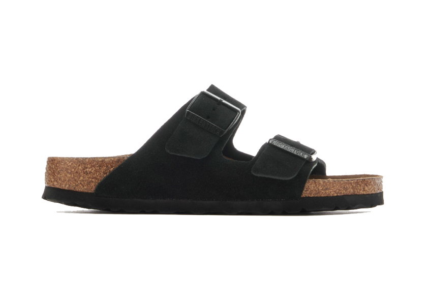 Birkenstock Arizona Softbed Black (Narrow) - vstockx