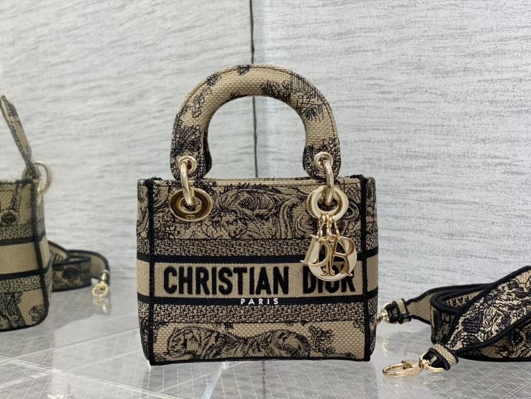 Handbags Dior 6603 size:17cm - vstockx