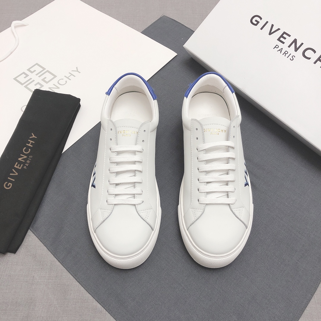 Givenchy Urban Street Logo-print Leather Sneakers 48 - vstockx
