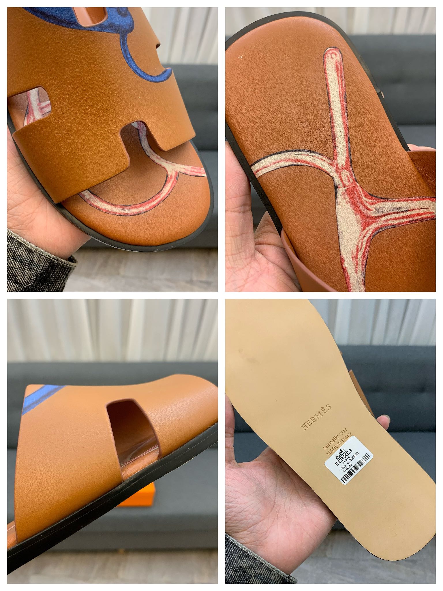 Hermes Sandals 39 - vstockx