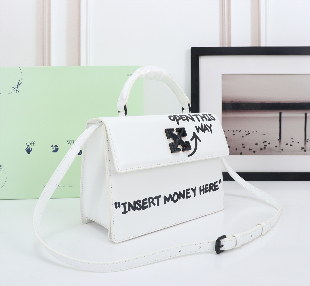 handbags OFF-White 585  6775980  size:25.5*18*11cm - vstockx
