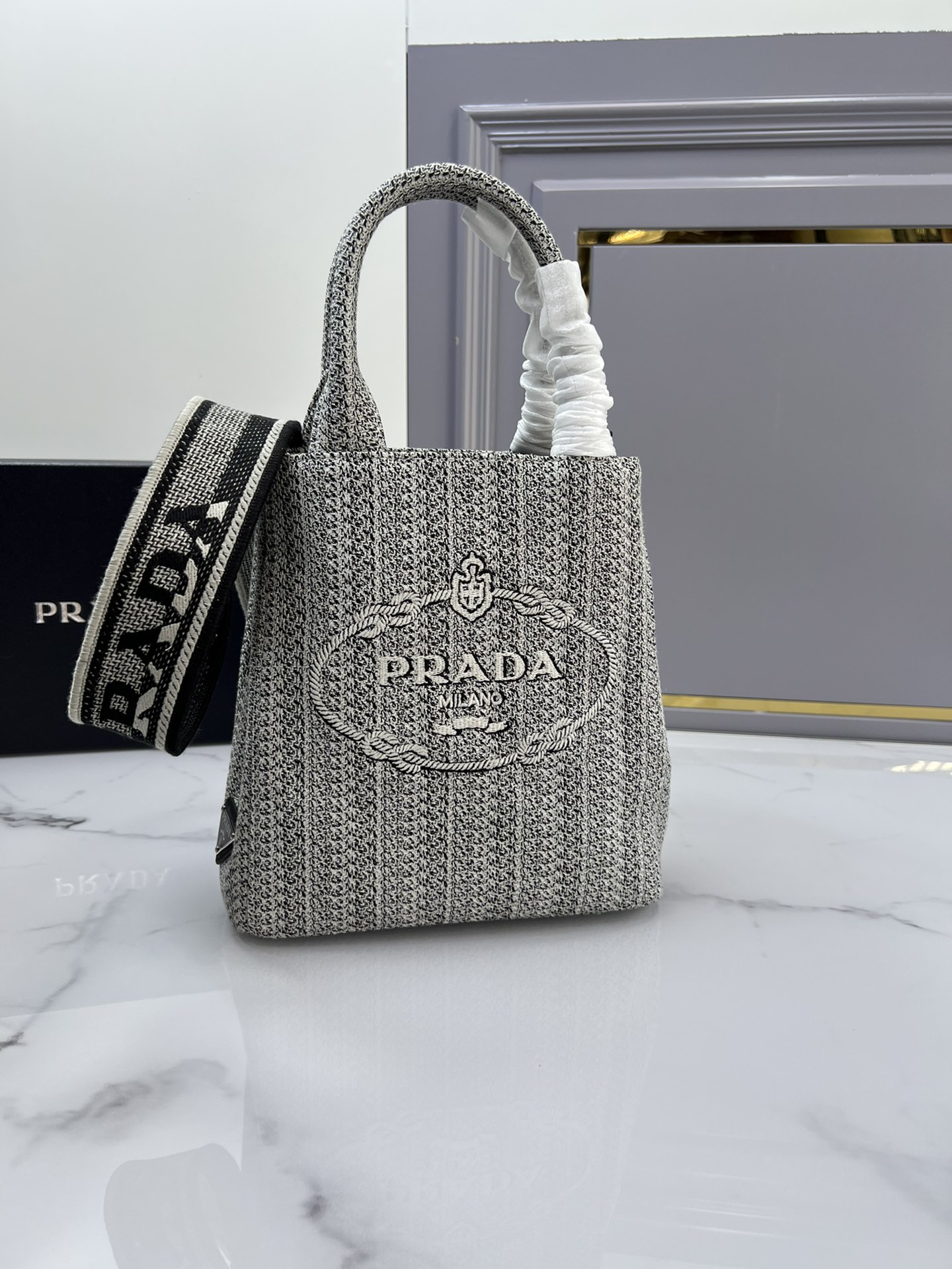 handbags prada 1BA343 21*22*10 - vstockx