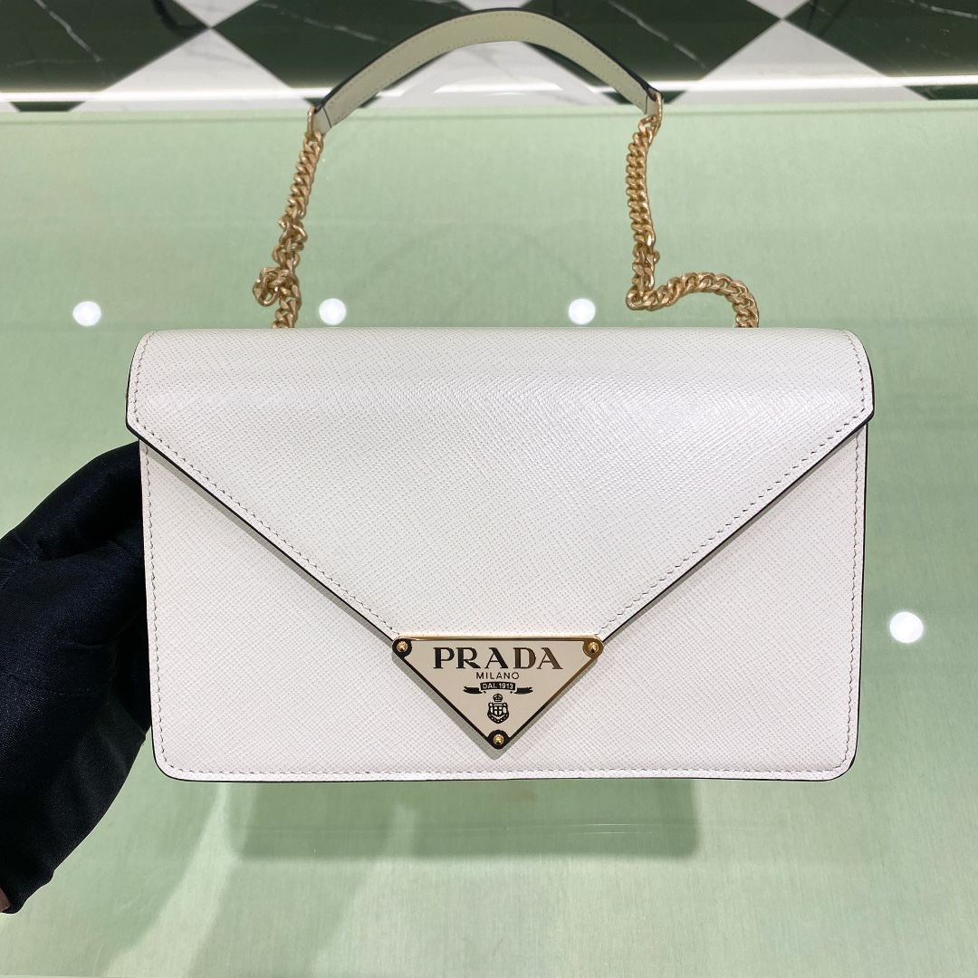 handbags prada 1BD318 size:21.5*4*14 - vstockx