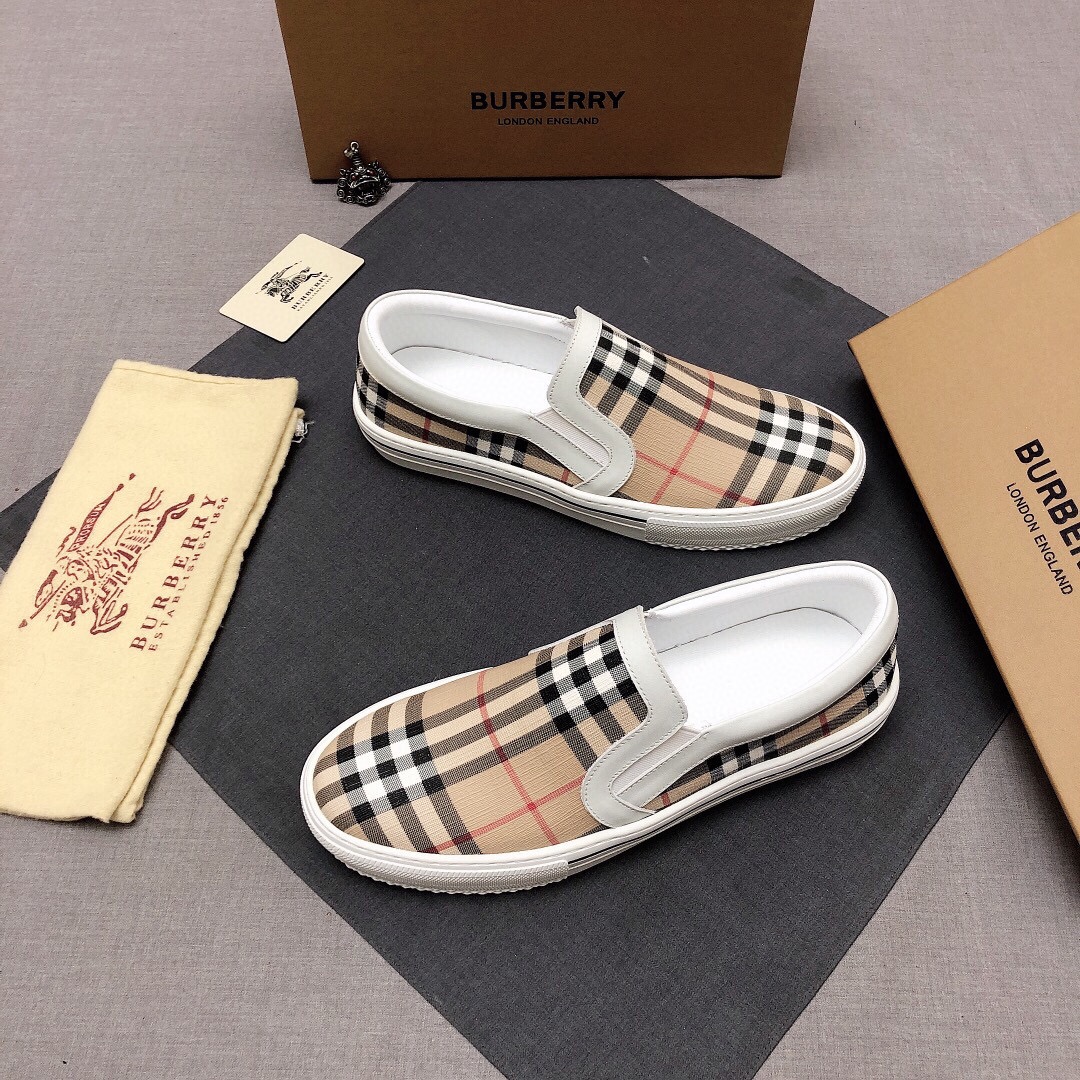 Burberry Perforated Check Sneaker 8 - vstockx