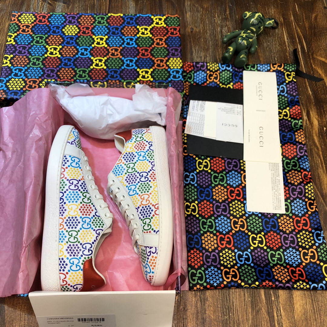 Gucci Ace embroidered sneaker 49 - vstockx