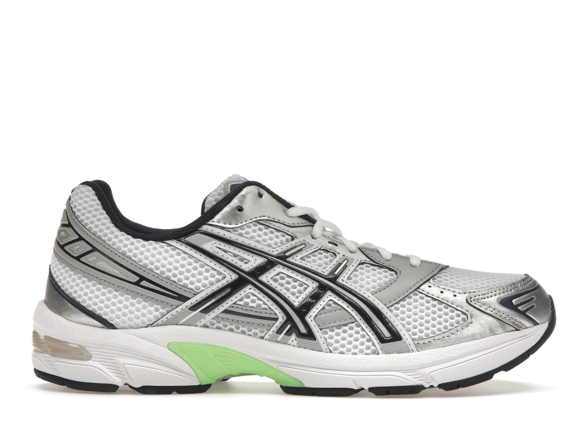 ASICS Gel-1130 White Mid Grey Lime Green - vstockx