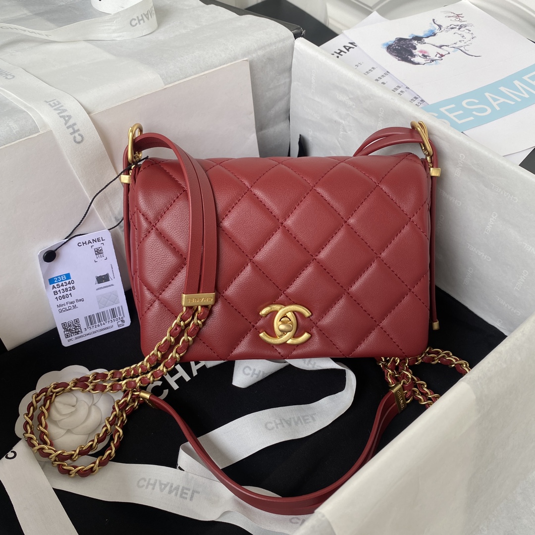 Handbags Chanel AS4340 size:12.5X19X6 cm - vstockx