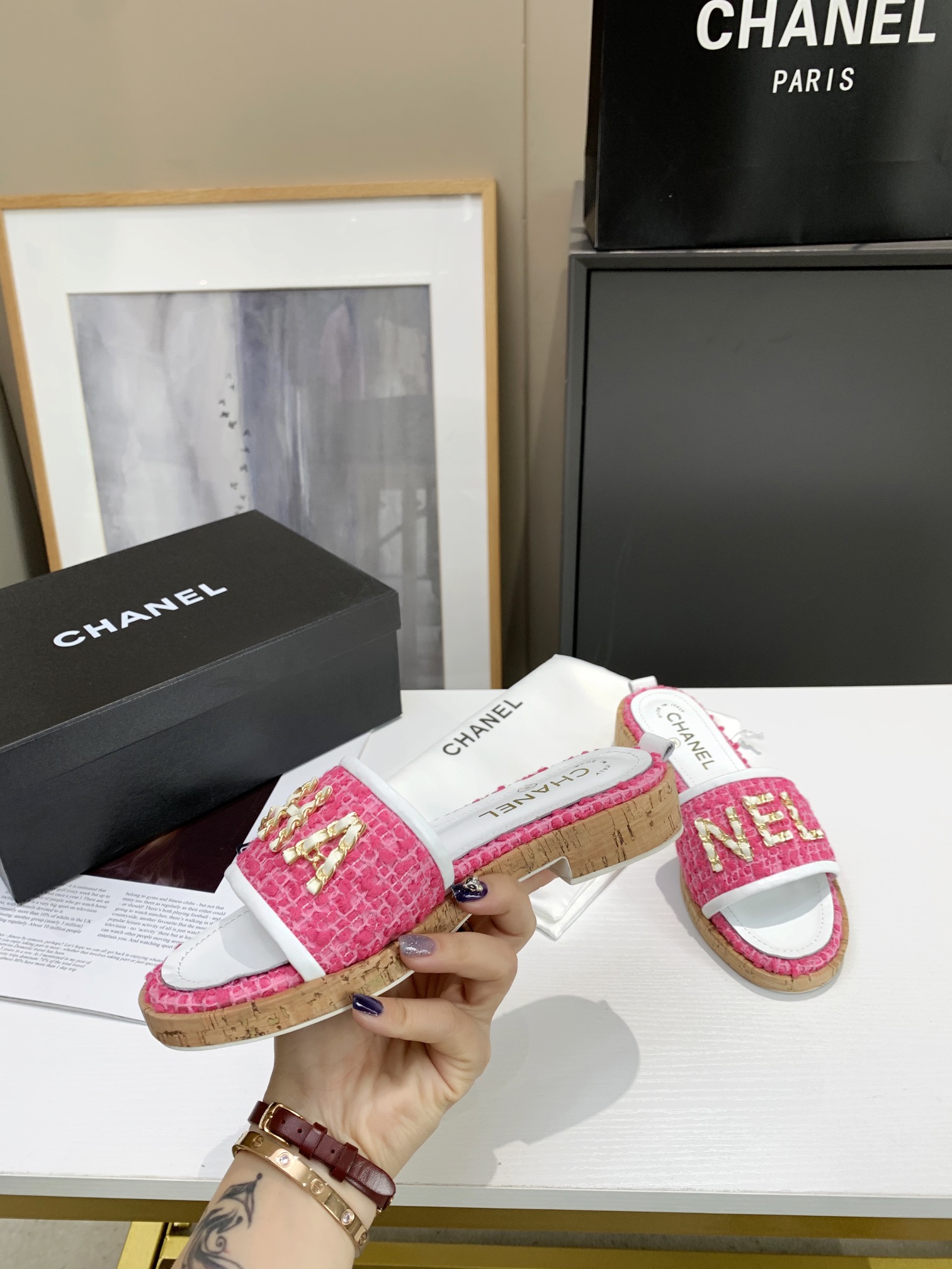 Chanel Slides 22 - vstockx
