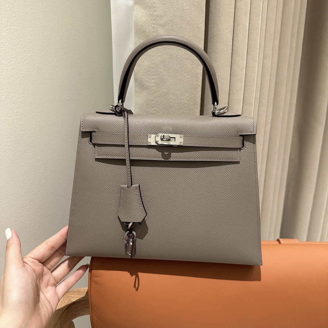 Handbags Hermes Kelly size:25 cm - vstockx