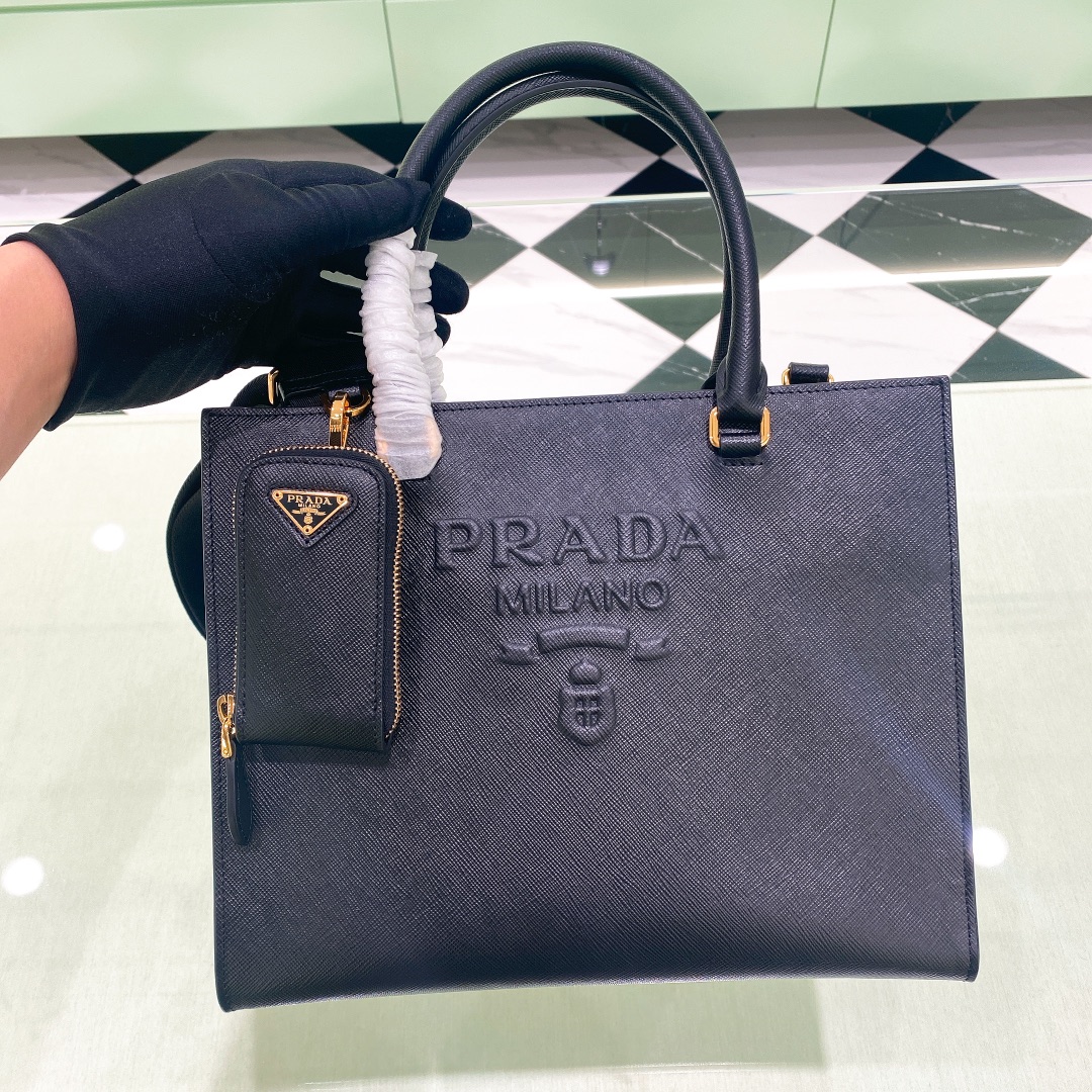 handbags prada 1BA337 size:28*22*9cm - vstockx