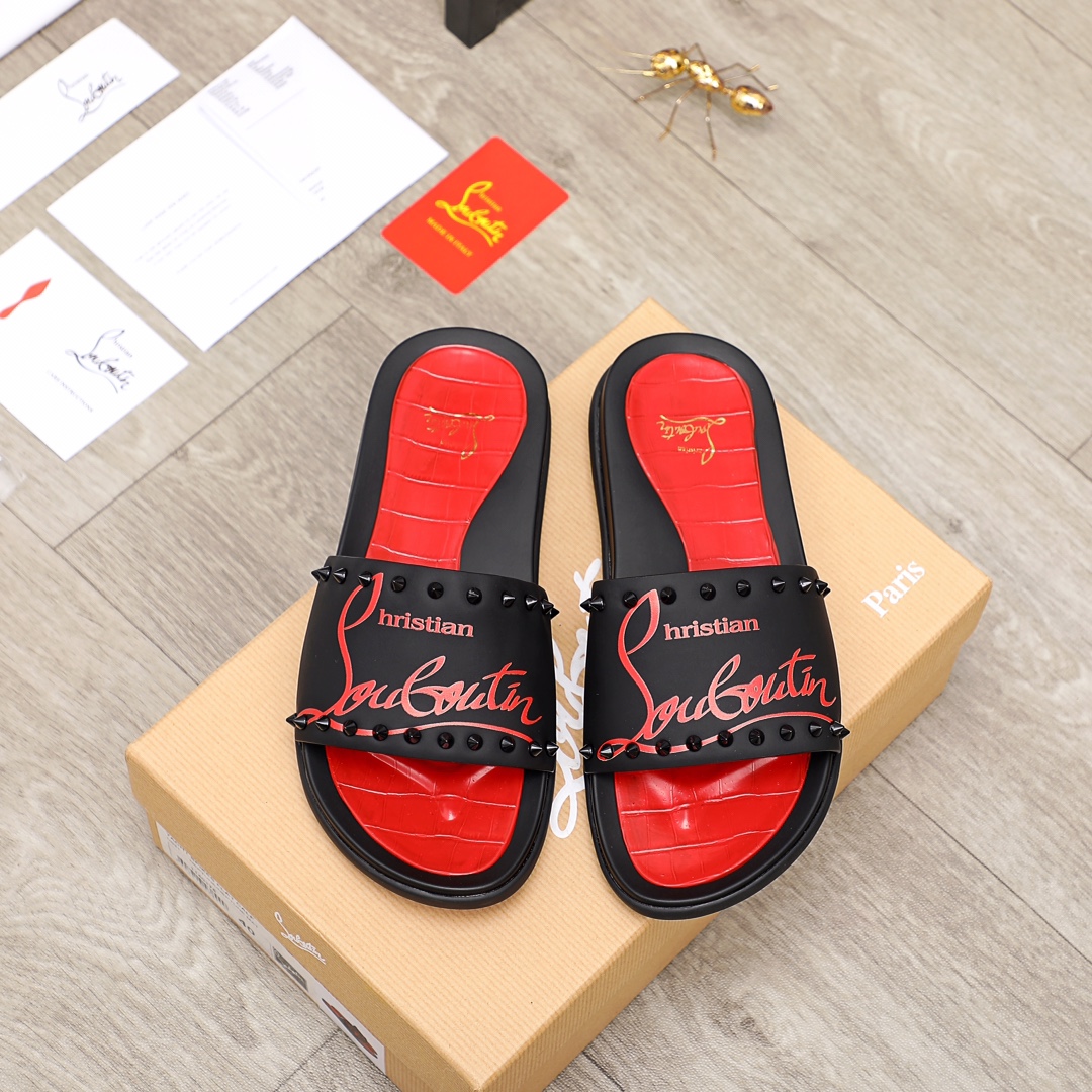Christian Louboutin Loubi Flip 10 - vstockx
