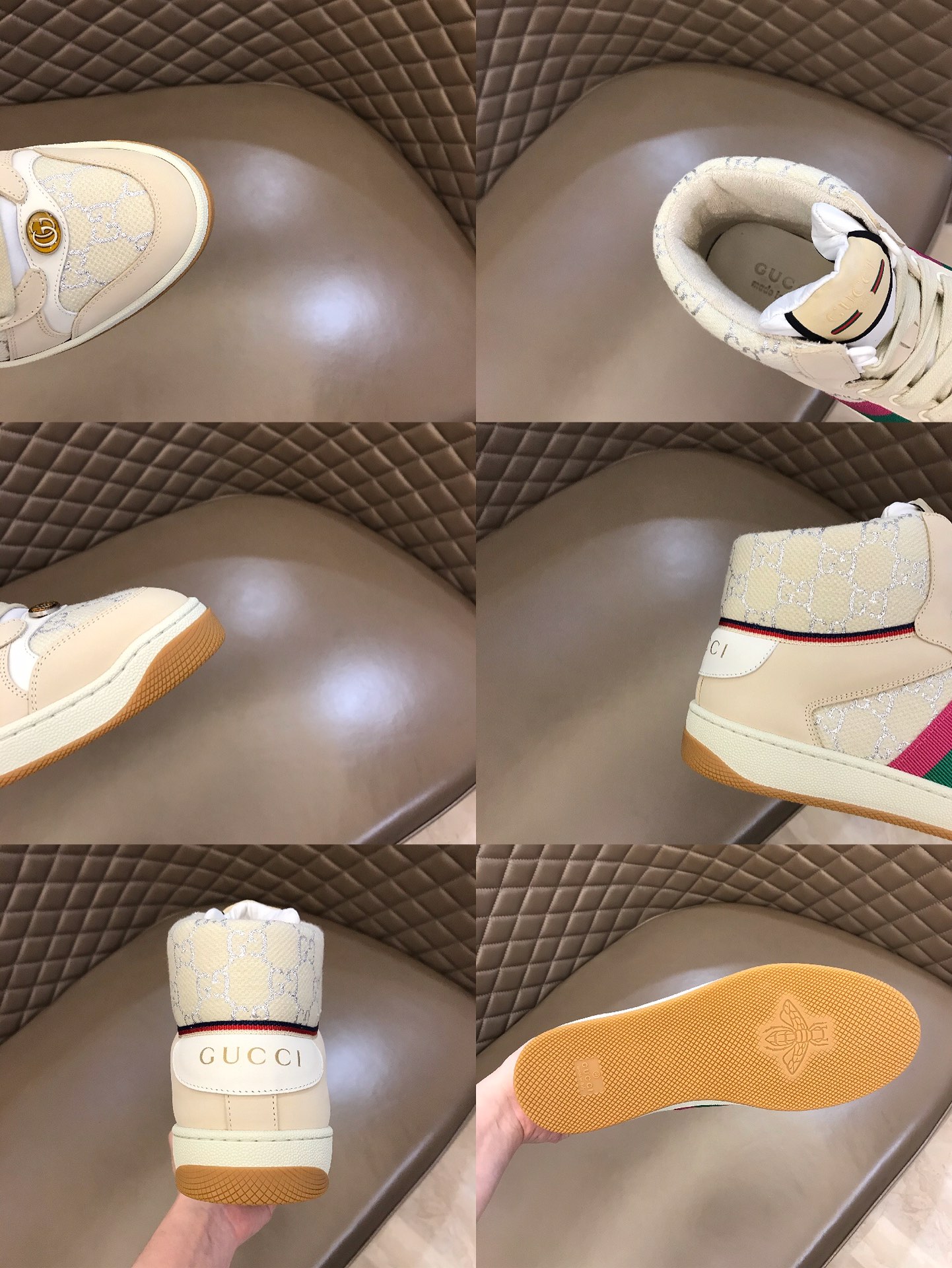 Gucci Screener GG Canvas 21 - vstockx