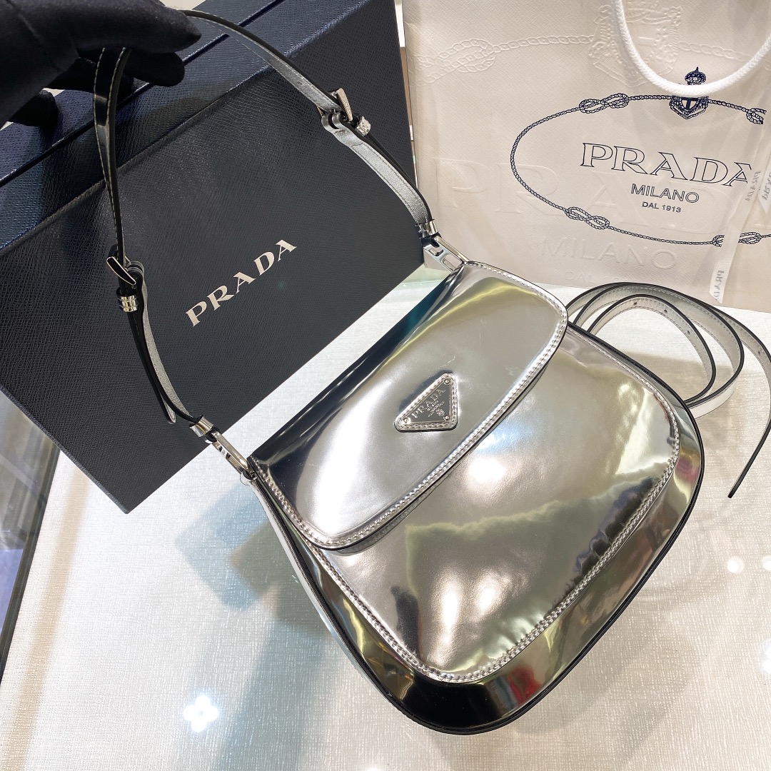 handbags prada Hobo 1BD303 Size:24*19*6cm - vstockx