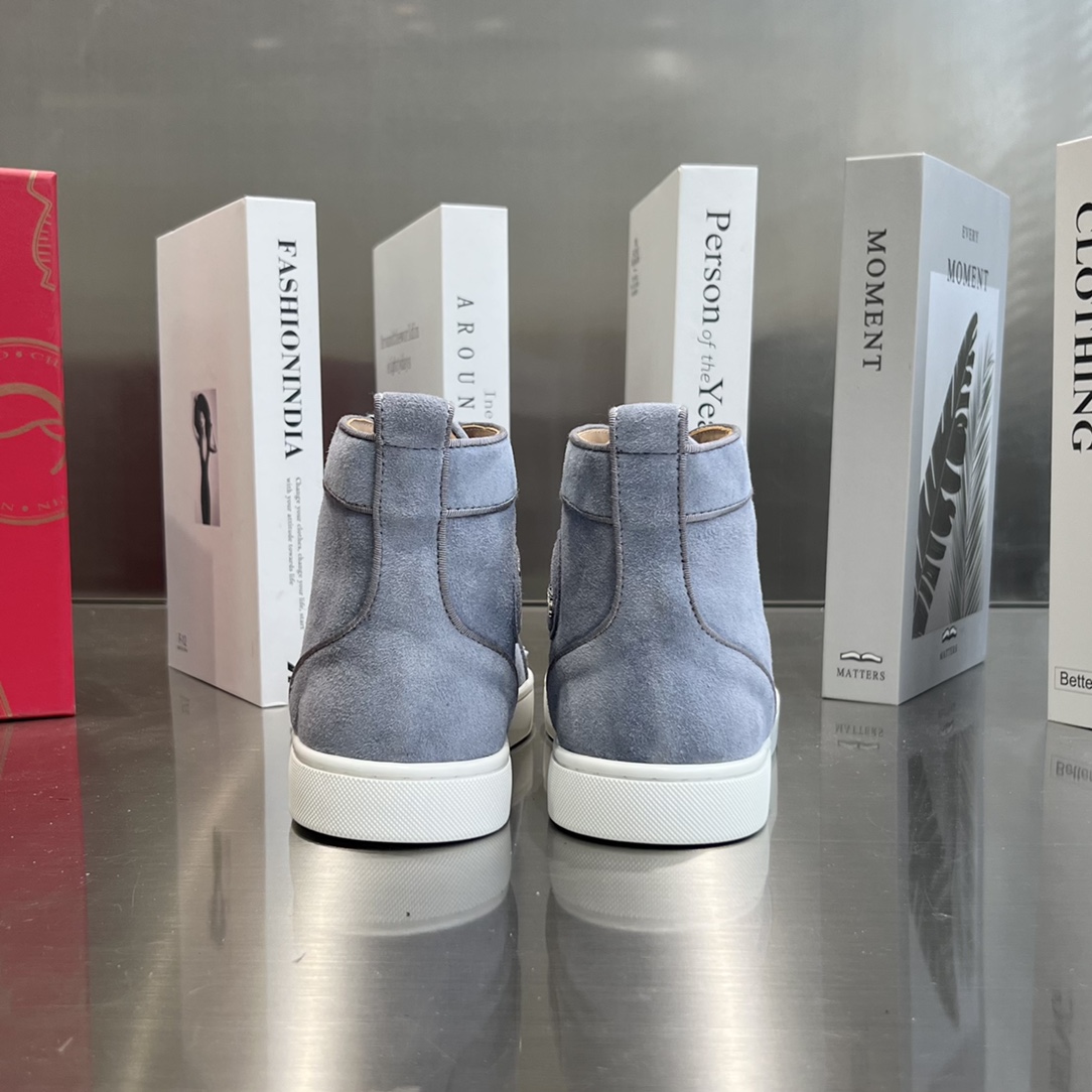 Christian Louboutin Louis Junior Spikes Orlato Flat Sneakers 69 - vstockx