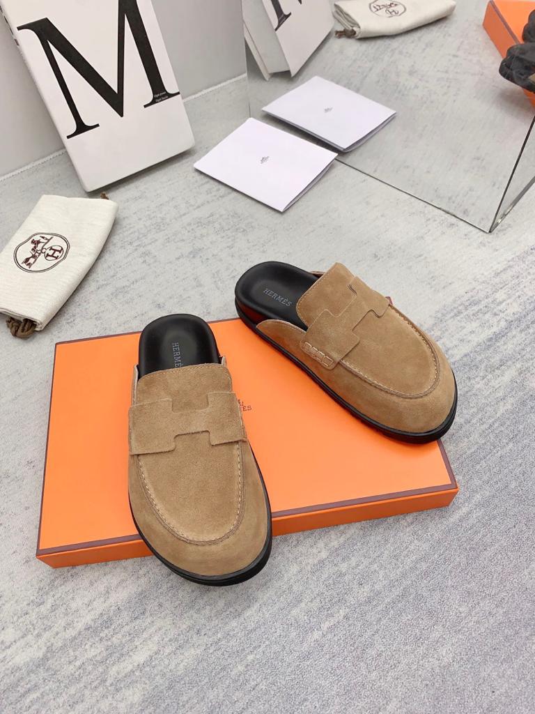 Hermes Go mule Beige Argile - vstockx