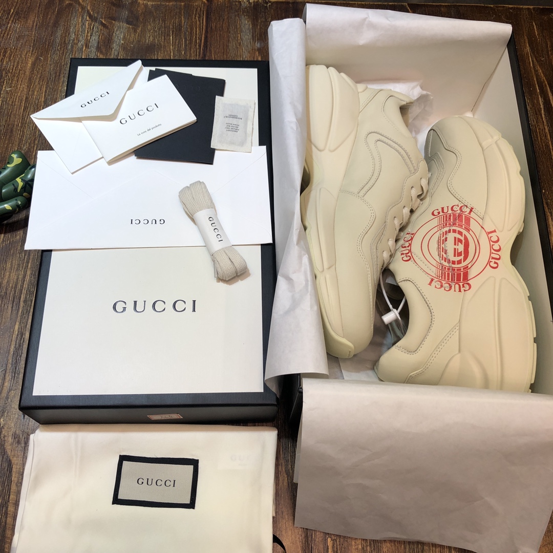 Gucci Rhyton sneaker 56 - vstockx
