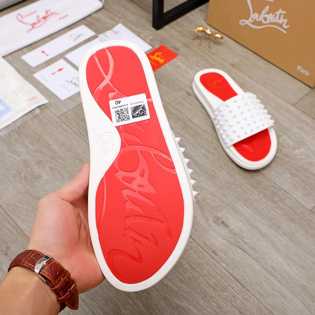 Christian Louboutin Loubi Flip 7 - vstockx