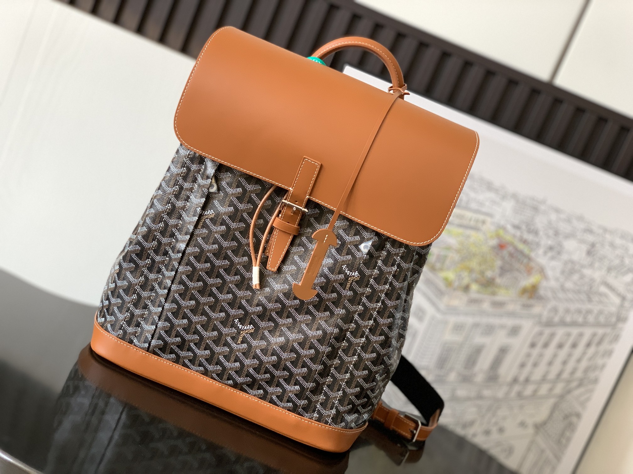 Handbags Goyard Alpin 020193 size:39*15.5*32 cm - vstockx