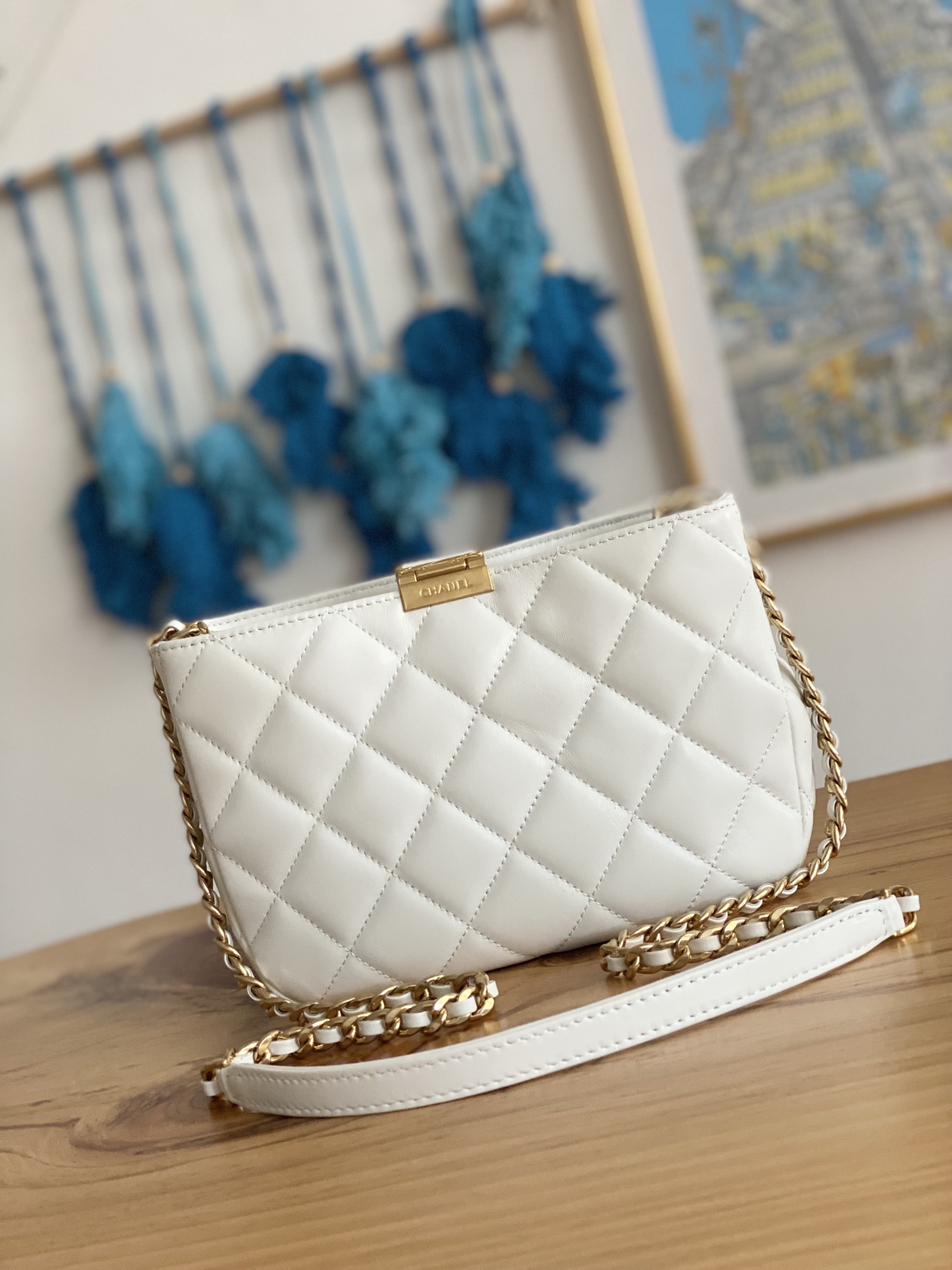 Handbag Chanel 3476 size 17*23*7* cm - vstockx