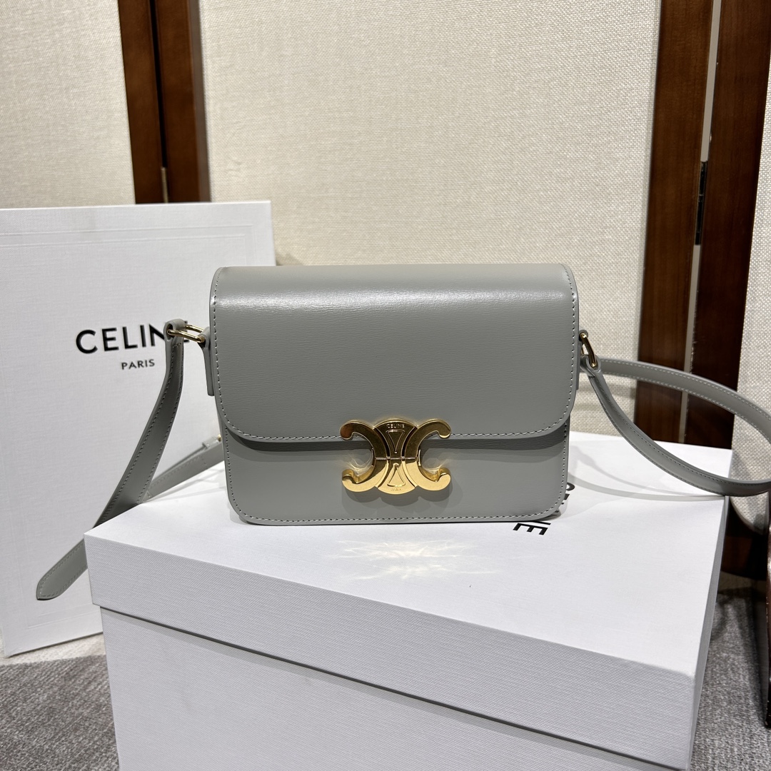 Handbags CELIN TEEN TRIOMPHE BAG 188423 size:18.5*14*5 cm - vstockx