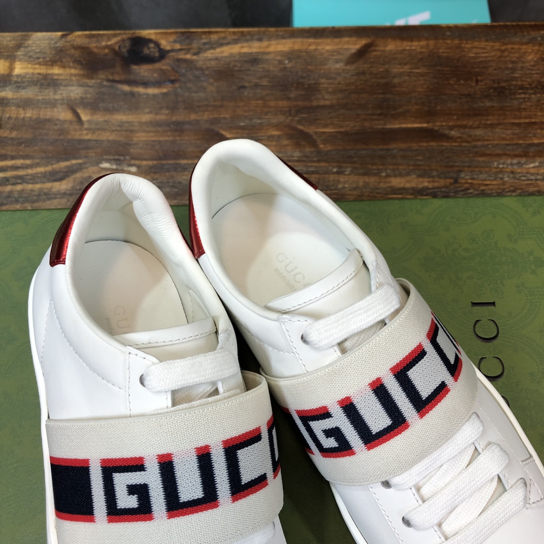 Gucci Ace Stripe Ivory - vstockx