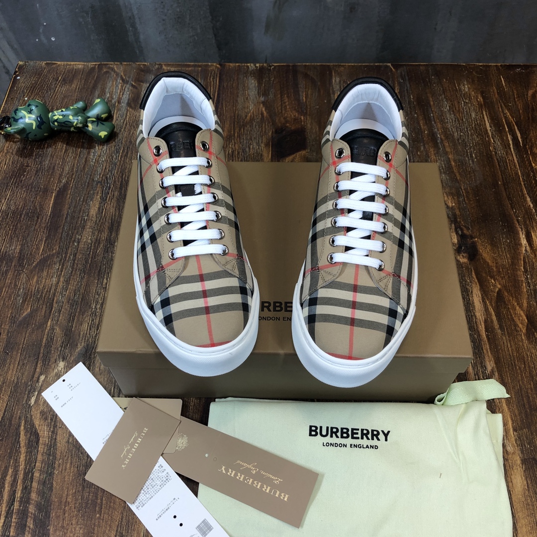 Burberry Rangleton Check Archive Beige Check - vstockx