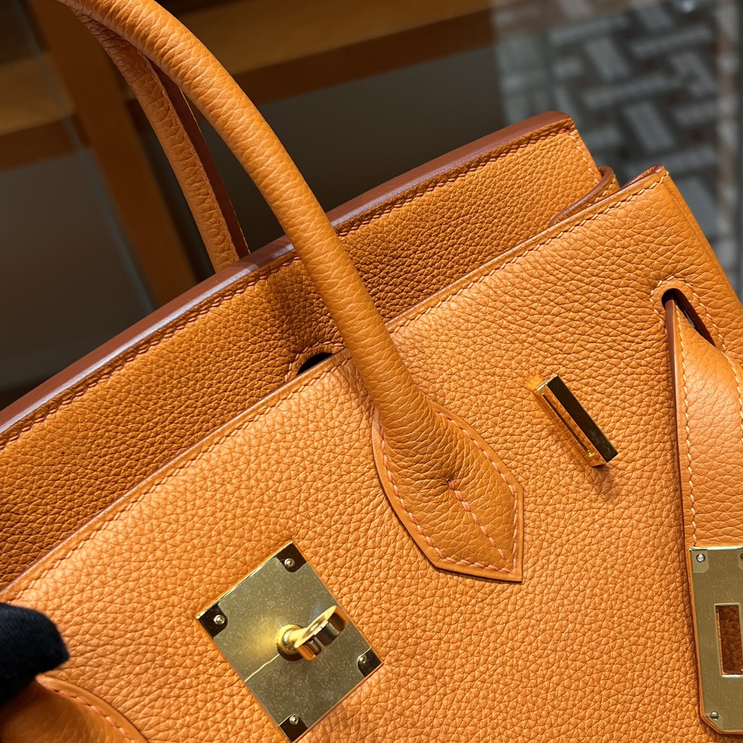 Handbags Hermes Birkin togo size:25 cm - vstockx