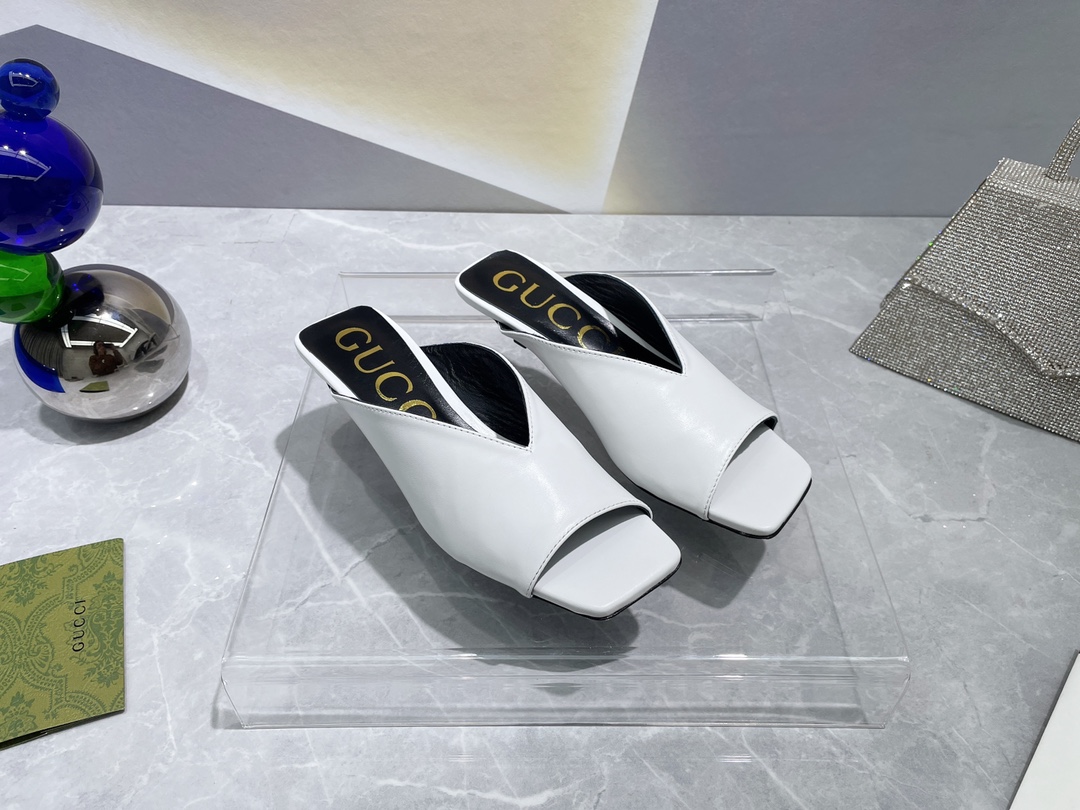 Gucci Women's mid-heel open-toe pump WOMEN 3 - vstockx