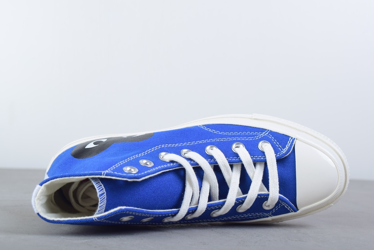 Converse Chuck Taylor All-Star 70s Hi Comme des Garcons PLAY Blue - vstockx