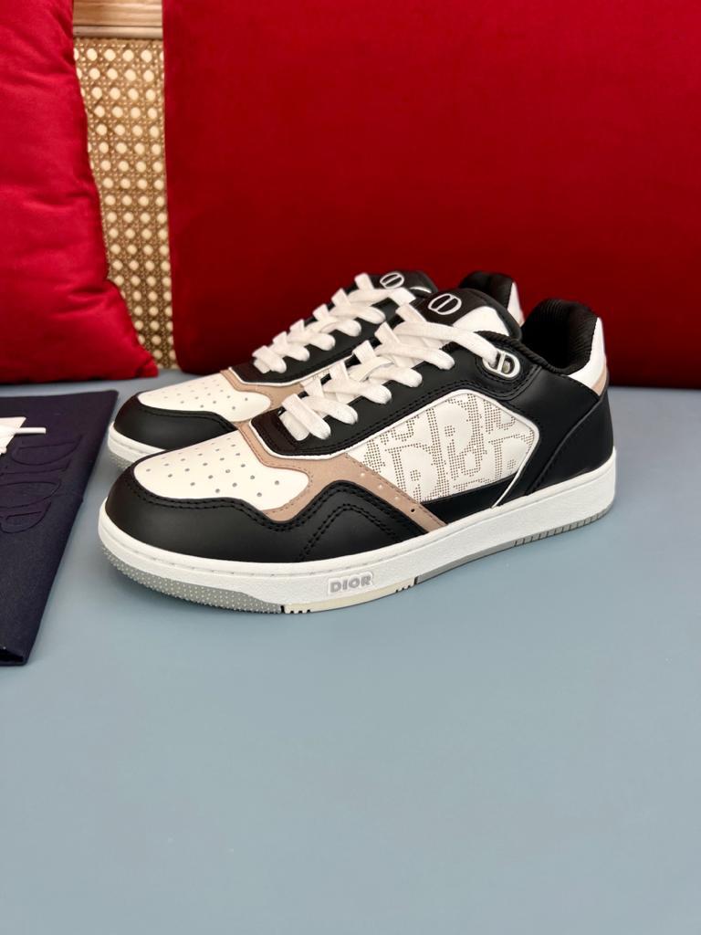 Dior B27 Low Black White Beige Oblique Galaxy - vstockx