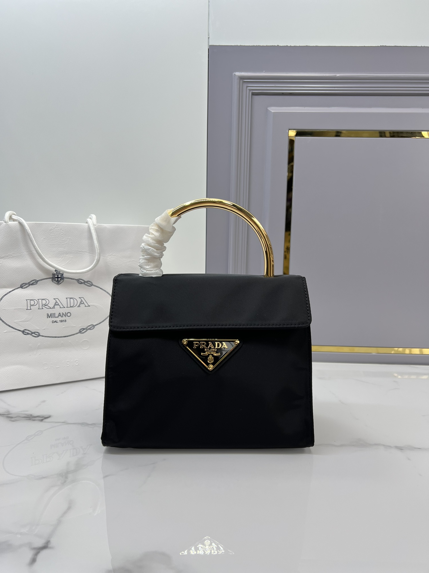 handbags prada 1BH608 size:21*17*12 - vstockx