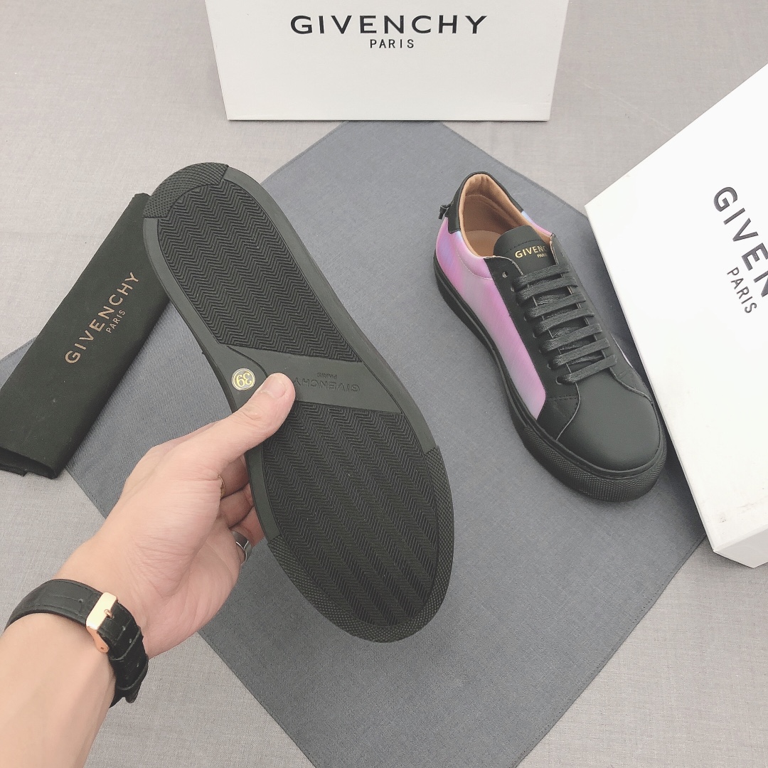 Givenchy Urban Street Logo-print Leather Sneakers 52 - vstockx