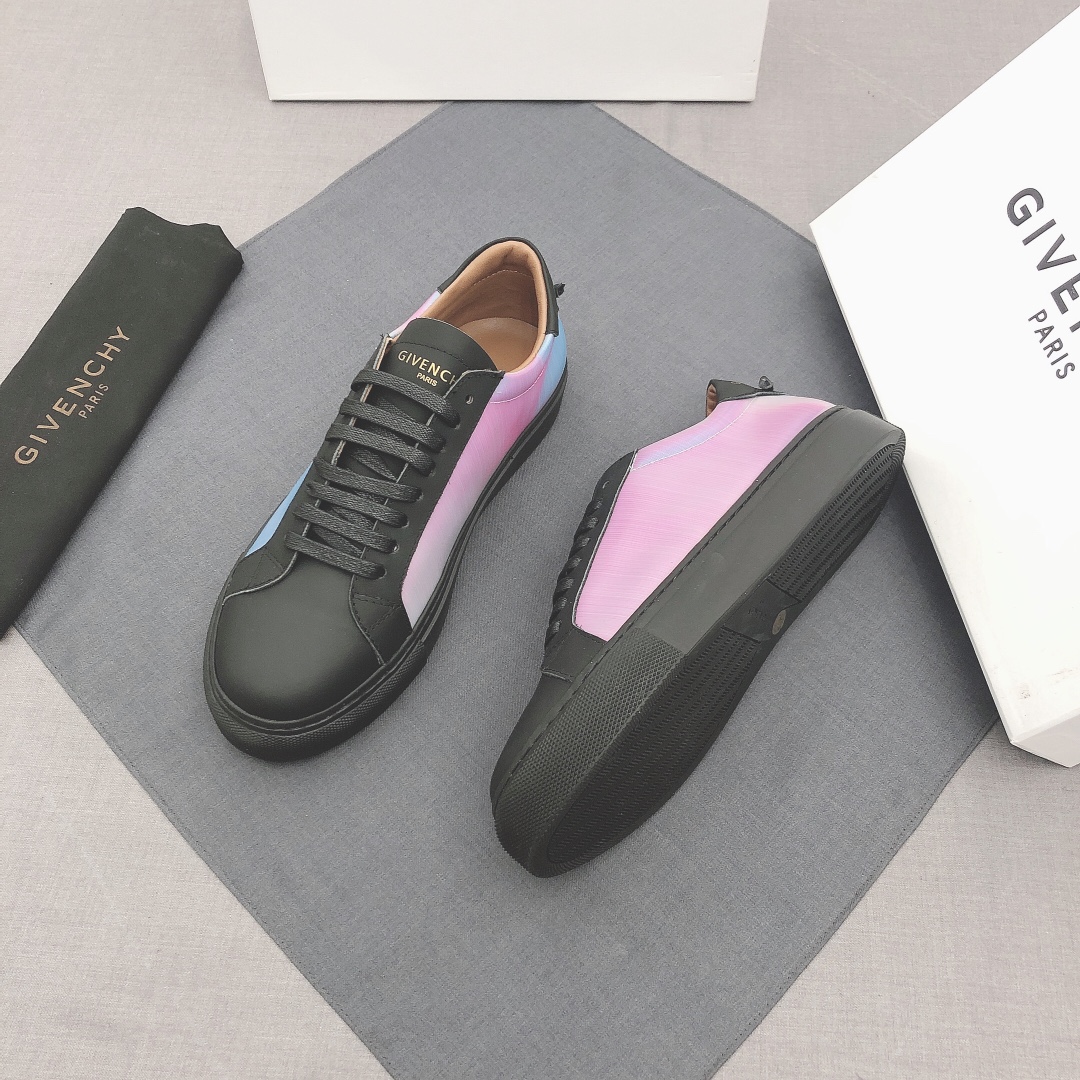 Givenchy Urban Street Logo-print Leather Sneakers 52 - vstockx