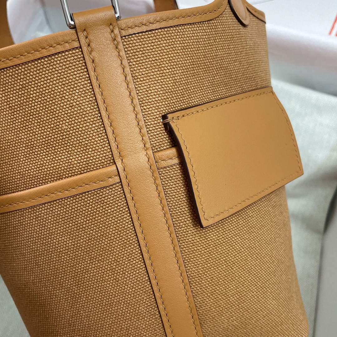 Handbags Hermes cargo picotin size:18 cm - vstockx