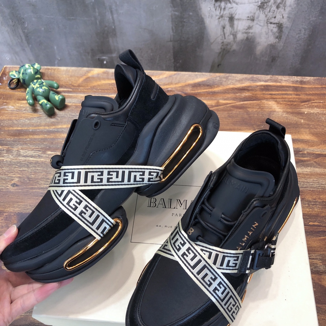 Balmain B-Bold trainers 17 - vstockx