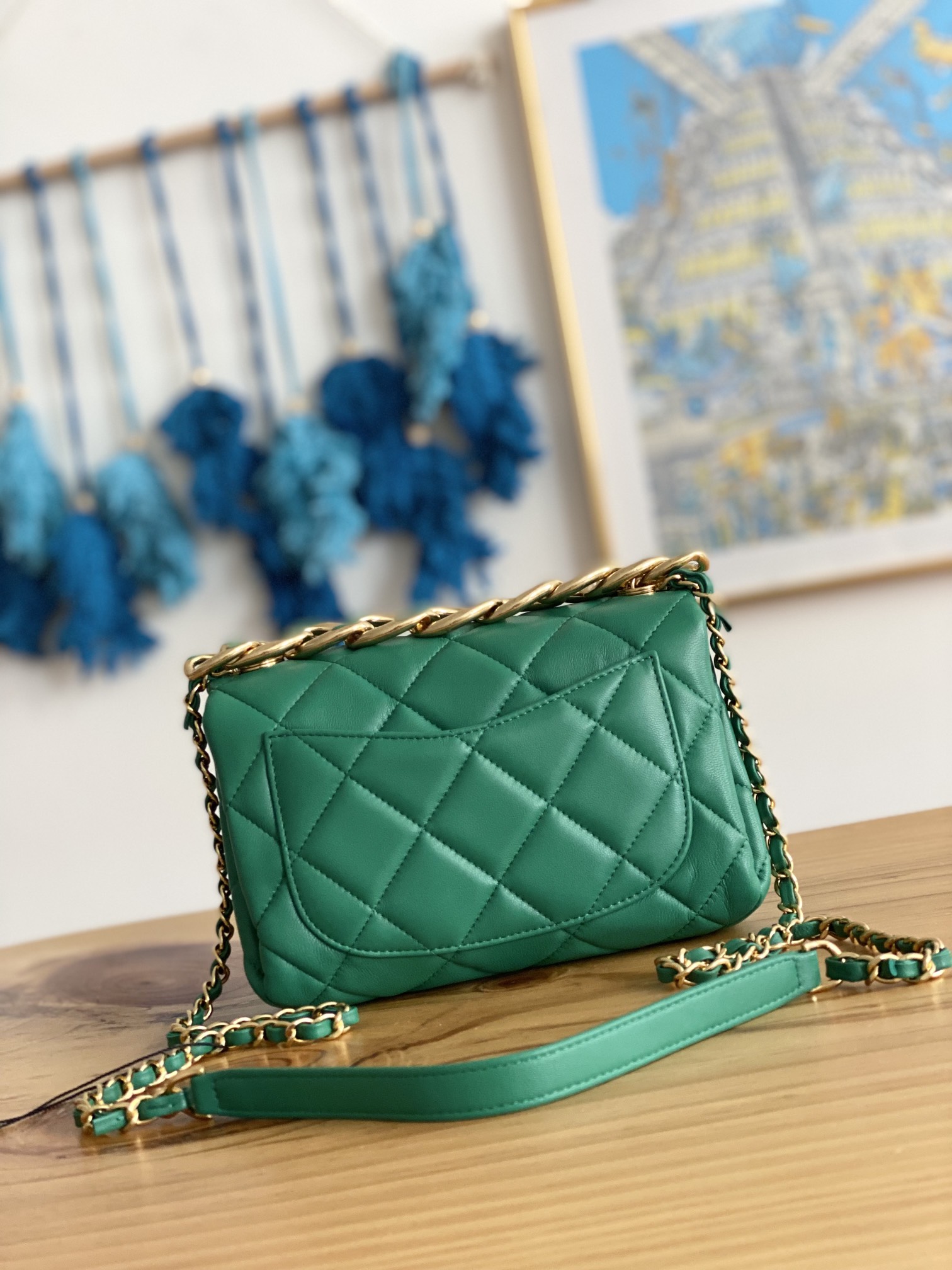 Handbag Chanel 3366 size 21X13X10 Cm - vstockx