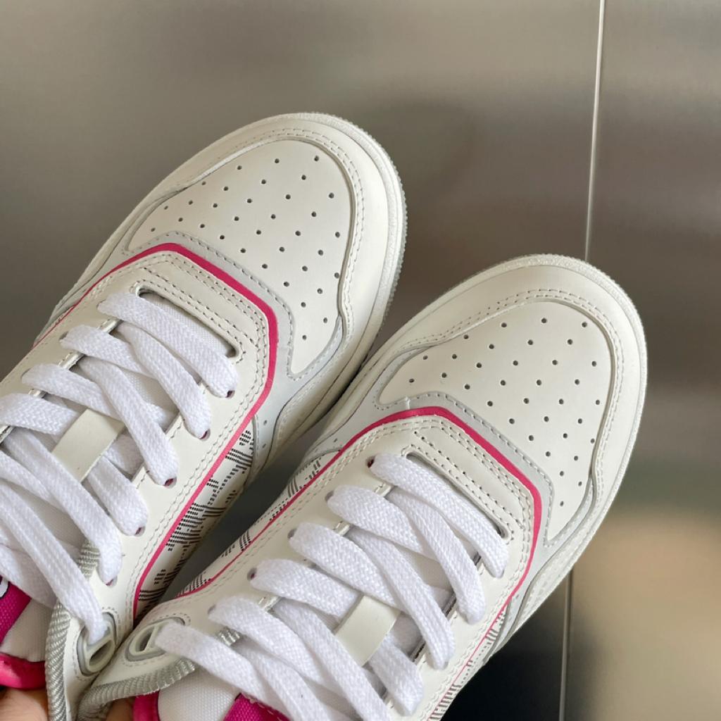 Dior B27 Low White Neon Pink - vstockx